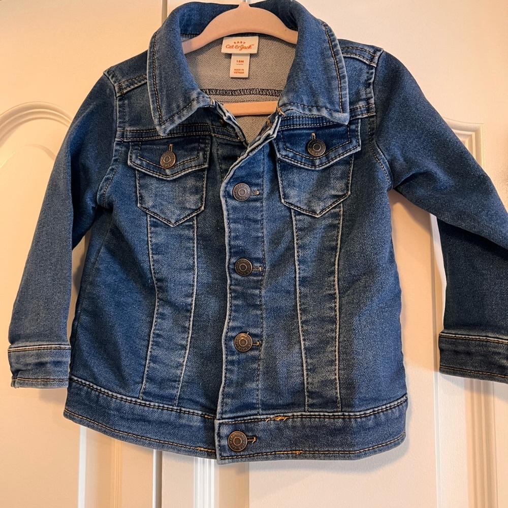 Like new! Girls denim jacket